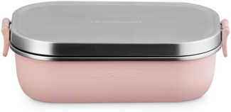 Le Creuset Lunchbox 900ml Shell Pink Edelstahl