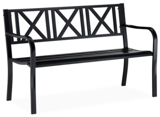 Gartenbank aus Metall