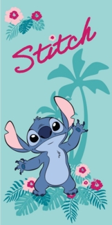 Lilo & Stitch Badetuch Lilo & Stich Frottee Badetuch Größe: 70 x 140 cm 100% Polyester, (1-St), 100% Polyester