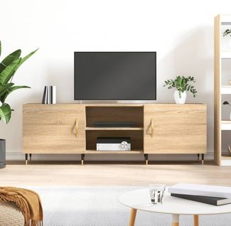 vidaXL TV-Schrank Sonoma-Eiche 150x30x50 cm Holzwerkstoff 829079