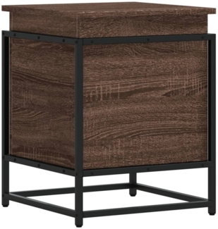 vidaXL Aufbewahrungsbox mit Deckel Eichen-Optik 40x40x51,5 cm 848793
