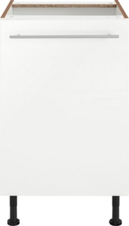 OPTIFIT Unterschrank Bern 50 cm breit, mit 1 Tür mit höhenverstellbaren Füßen, mit Metallgriff