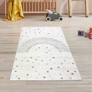TeppichHome24 Kinderteppich, rechteckig