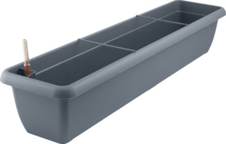 Geli Bewässerungsblumenkasten Aqua Andalucia 100 cm anthrazit