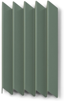 Spinder SENSU Medium Garderobe, Stahl, Dusty Green, Skandinavischer Stil