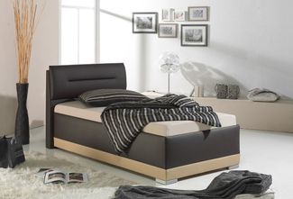 Maintal Polsterbett, mit verstellbaren Kopfteil-Elementen