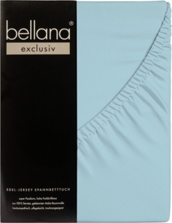 bellana Spannbettlaken Bellana exclusiv, Jersey, Gummizug: rundum, (1 Stück), 150g/m², 100% gekämmte Baumwolle