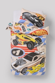 Next Bett-Set Hot Wheels Wendbares Set mit Bett- und Kissenbezug, Bezug: Polyester, Baumwolle