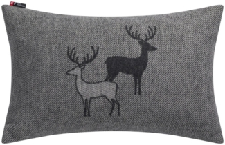 DAVID FUSSENEGGER Kissenhülle Silvretta 'Hirschrudel' 40x60 cm