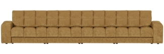 Sofa Date 4-Sitzer aus Webstoff, Gold