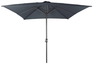Alu Sonnenschirm Marktschirm 3m x 3m mit Kurbel