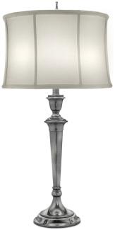 Elstead Lighting Syracuse 1-Light Tischleuchte antikes Nickel 1-flammig E27 79cm