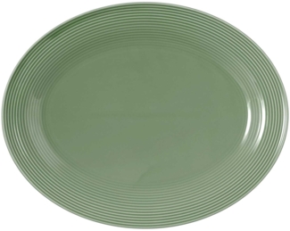 Seltmann Weiden Beat Color Glaze Servierplatte oval 35 x 28 cm - Salbeigrün - DS