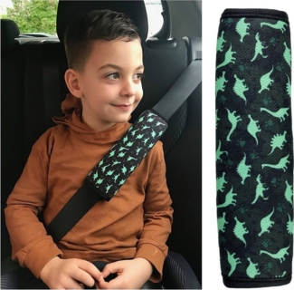 HECKBO Schlafkissen Kinder Auto Gurtpolster Gurtschutz Sicherheitsgurt Polster