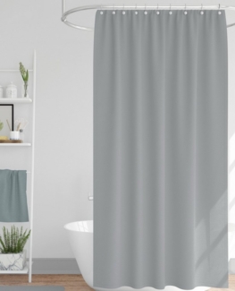 Urban Living Duschvorhang Badewannenvorhang Duschgardine Dusch-Vorhang Breite 180 cm, aus 100 % Polyester - bis 40° C waschbar