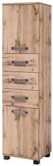 Hochschrank LIMA-04 Wotaneiche, BxHxT: ca. 40,3x163,7x32cm