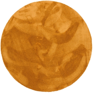 Snapstyle Hochflor-Teppich Super Soft Hochflorteppich Livorno Rund, Rund, Höhe: 17 mm