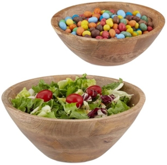 Salatschüssel 2er Set Mangoholz 10047431