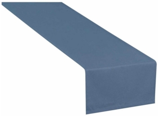 TOM TAILOR Tischläufer DOVE Blickdichter Tischläufer (1-tlg), 50x150 cm in Taube