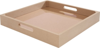 VBS Tablett, Plexiglas, mit Plexiglasauszug 31x4,5 cm