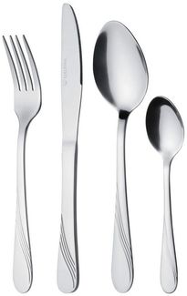 Gräwe Tafelbesteck 24-tlg., Edelstahl silber