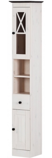 loft24 Hochschrank Rico 2 Türen+1 Schublade+2 Fächer