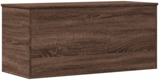 vidaXL Truhe Braun Eichen-Optik 100x42x46 cm Holzwerkstoff 840666