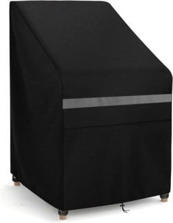 Dokon Gartenstühle Abdeckung Wasserdicht Winterfest 420D Oxford 65x85x85/120cm