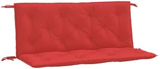 vidaXL Gartenbank-Auflagen 2 Stk. Rot 120x50x7 cm Oxford-Gewebe 361684