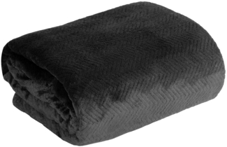 Decke CINDY5 150x200 cm schwarz