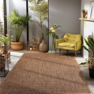 Carpettex Outdoorteppich Vintage Design, Läufer, Höhe: 5 mm, Outdoor Teppich Wetterfest Vintage Design Küchen Terrasse Balkon