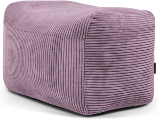 Sitzsack ‘Pouf Plus 70‘, Bezugstoff - Waves, 100% Polyester, Lilac, 45x60x70 cm cm.