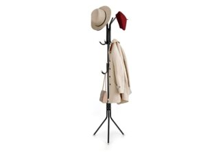 Youyijia Garderobenständer Loft Garderobenständer aus Metall Moderner Jackenständer, (1 St)
