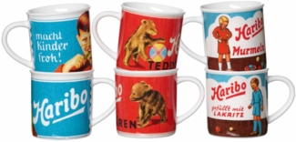 Ritzenhoff & Breker Haribo Retro Becher 380 ml 6er Set - DS