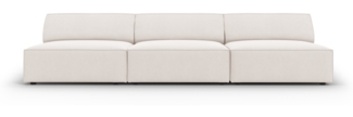 Micadoni 3-Sitzer Sofa Jodie Light Beige