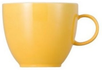 Kaffee-Obertasse Sunny Day Yellow Thomas Porzellan Kaffeetasse - Mikrowelle geeignet, Spülmaschinenfest