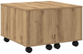 Couchtisch, Sofatisch Artisan-Eiche 60x60x38 cm Holzwerkstoff