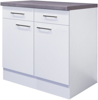 Flex-Well Unterschrank Kopenhagen (B x H x T) 80 x 86 x 60 cm, für viel Stauraum