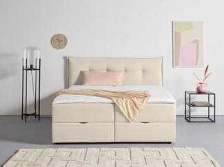 andas Boxbett Kederleicht, inklusive Bettkasten & Topper, in 4 Breiten und 2 Härtegraden