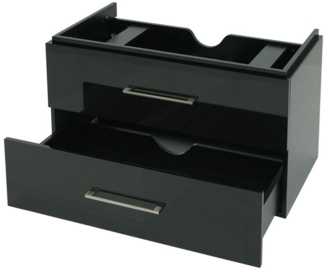 MCW Waschbeckenschrank MCW-D16-S (1-St) Inkl. Befestigungsmaterial, Soft-Close-System, Aussparung für Siphon