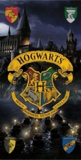 Harry Potter Badetuch Hogwarts Kinder Handtuch Badetuch Baumwolle Strandtuch 70 x 140cm
