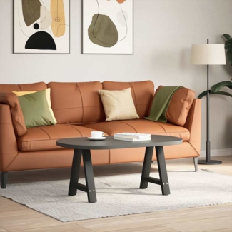 vidaXL Couchtischbeine A-Form 2 Stk. Schwarz 50x(42-43) cm Stahl 4012832