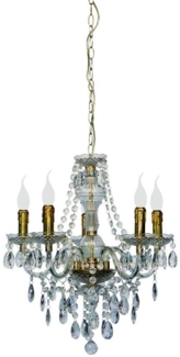 Reality Leuchten Kronleuchter Kronleuchter-T, Höhenverstellbar, ohne Leuchtmittel, Zauberhaftes Lichtspiel, Höhenverstellbar durch Kette