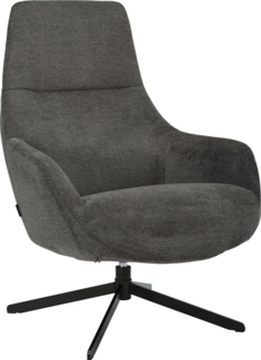 INOSIGN Drehsessel CLARINDA moderner Ohrensessel drehbar, TV-Sessel, Relaxsessel, 360-Grad drehbar, robustes Metallgestell