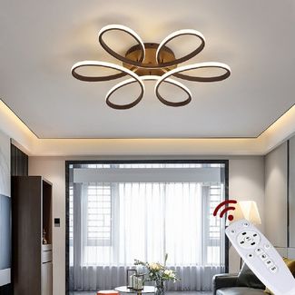 Eurohandisplay LED Deckenleuchte LED Deckenlampe Fernbedienung Lichtfarbe einstellbar dimmbar Leuchte, LED fest integriert, Warm- bis Kaltweiß einstellbar, Lichtfarbe und Helligkeit mit Fernbedienung einstellbar