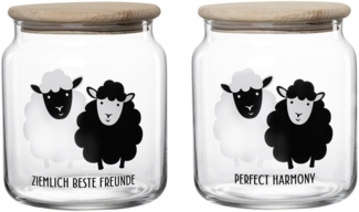 Vorratsdose 1100ml sortiert Sheep