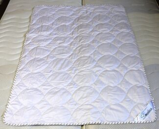 Leinen Kinder Sommerdecke 100x135 cm Sommerbett Steppbett 100% Natur leicht