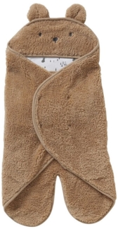 vertbaudet Fußsack Baby Plüsch-Ausfahrsack, Fell-Imitat