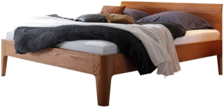 Hasena Comfort Lisiano Massivholzbett 90x200 Eiche cognac, gebürstet, geölt 25