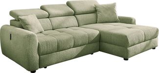 Jockenhöfer Gruppe Ecksofa Move L-Form, B: 270 cm, mit 60 cm elektr. Sitztiefenverstellung, 140kg Belastbarkeit je Sitz, Kopfteilverstellung & USB-Anschluss